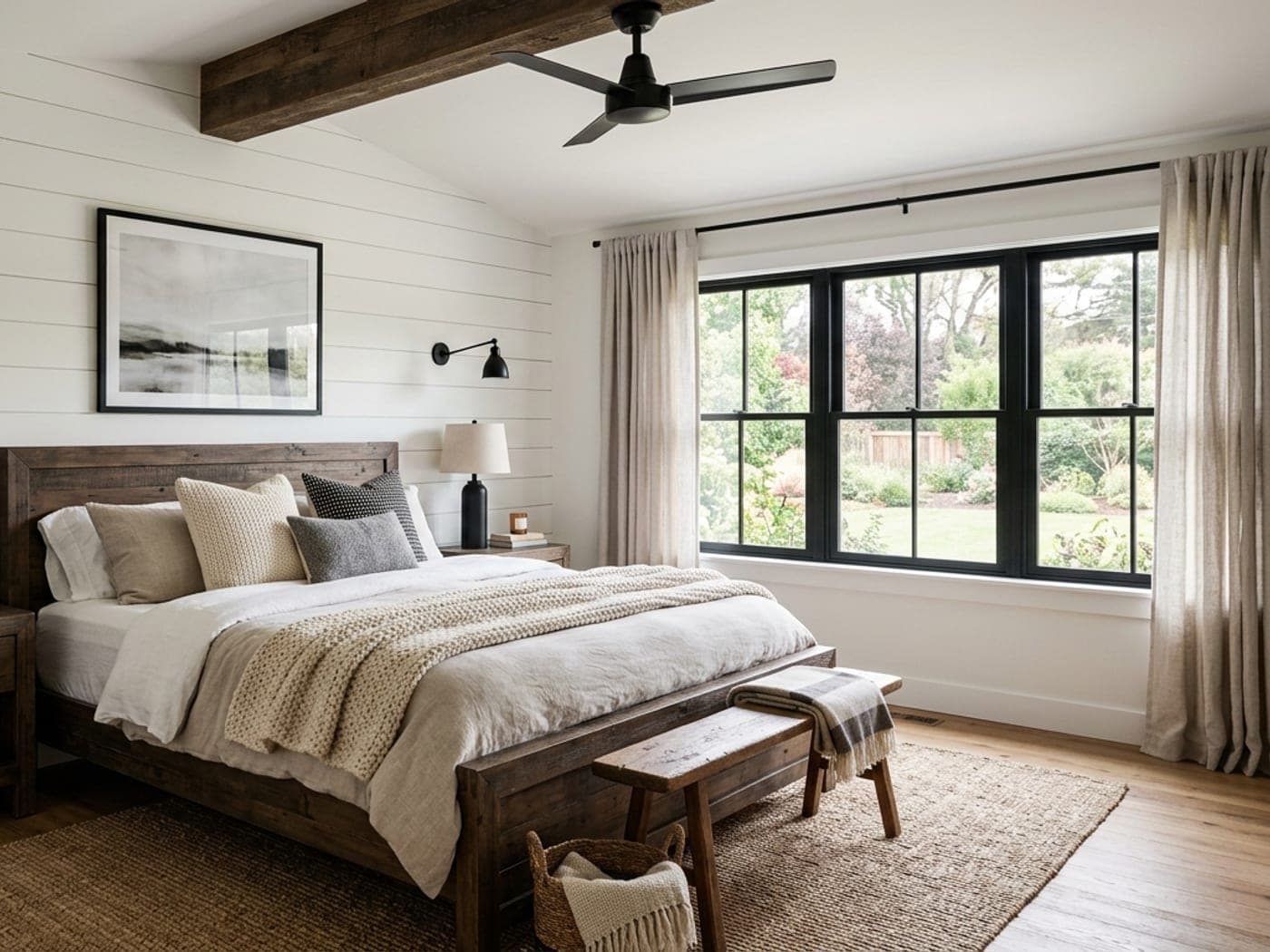 Modern Farmhouse Bedroom
