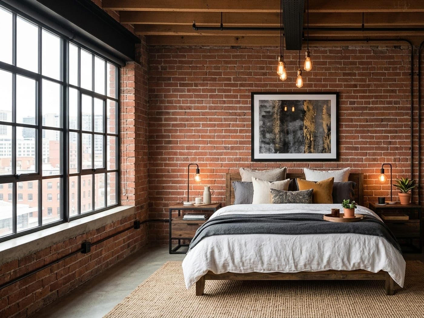 Industrial Bedroom