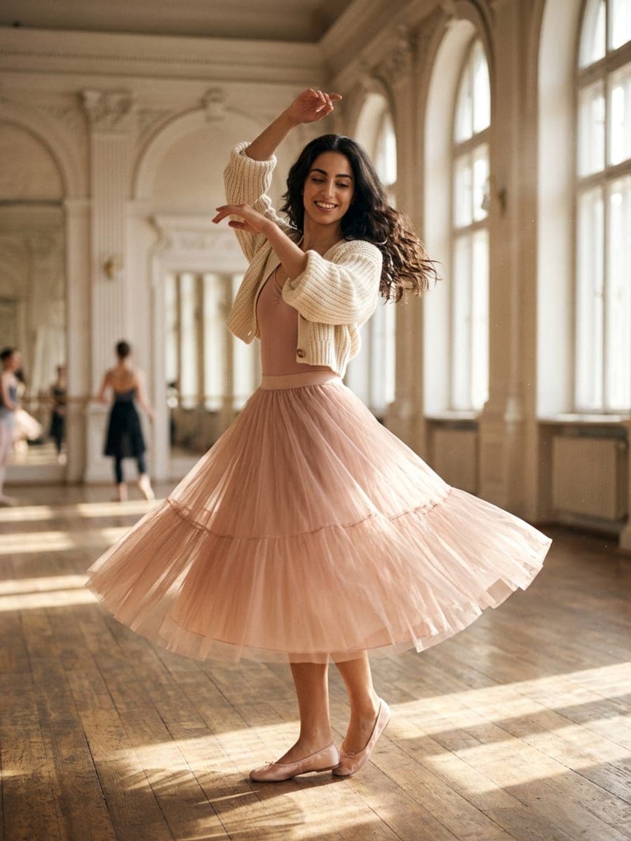 Balletcore outfit idea 3