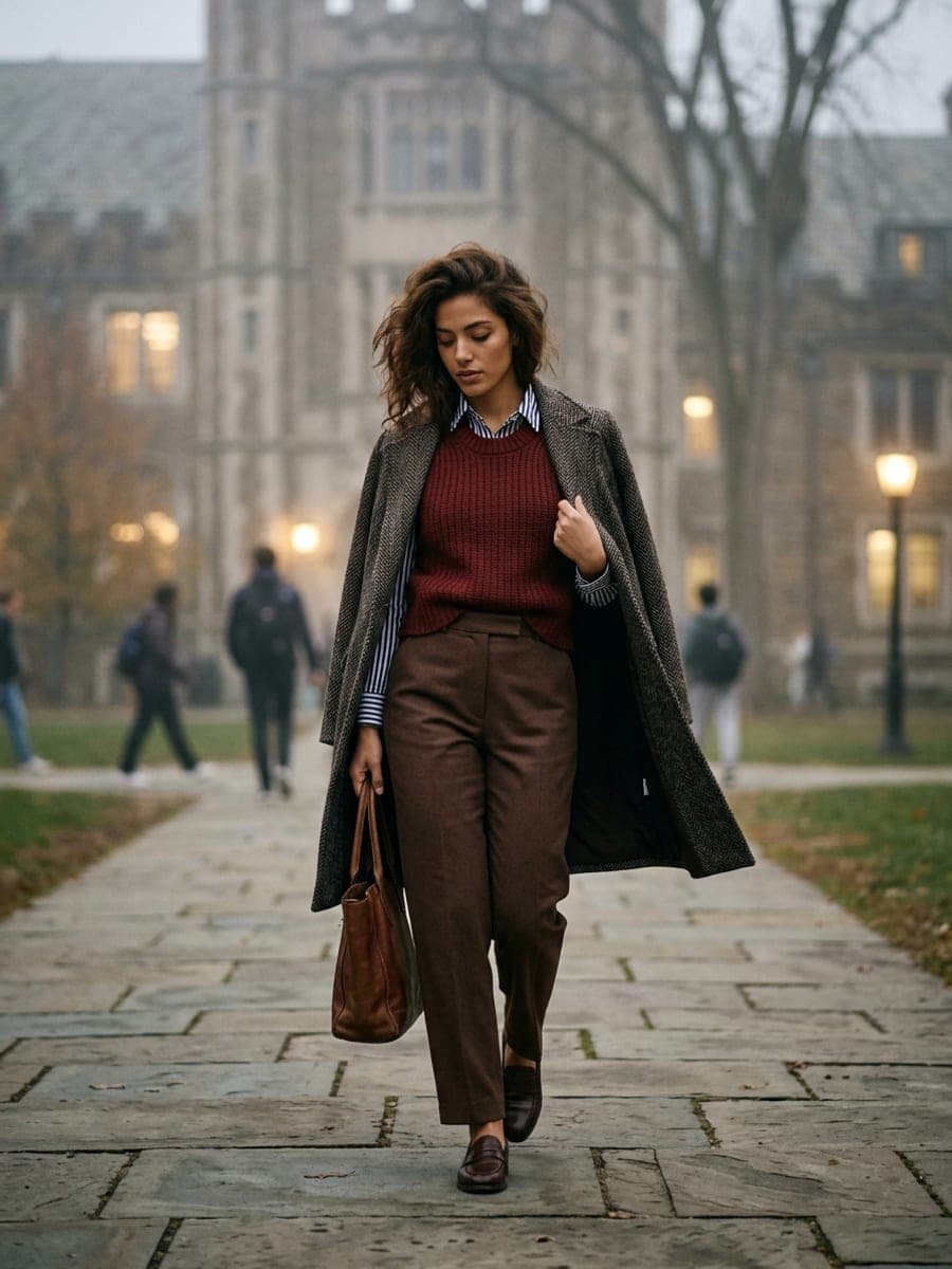 Idée de tenue Dark Academia n°4