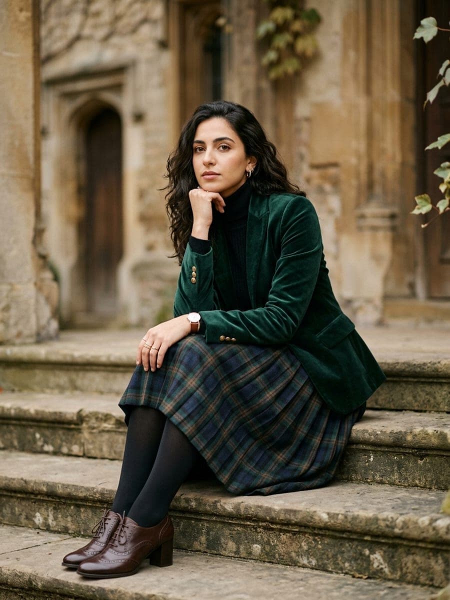 Idée de tenue Dark Academia n°5