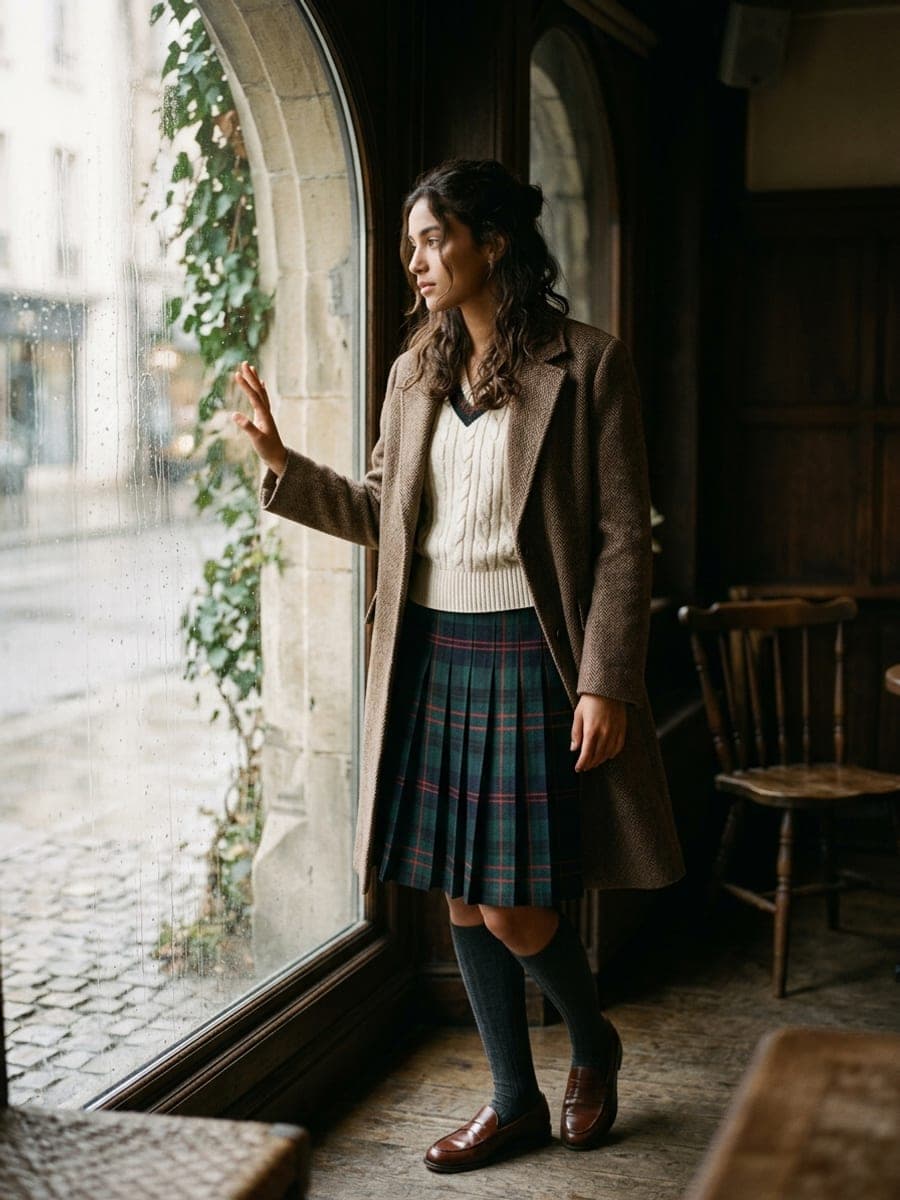 Idée de tenue Dark Academia n°6