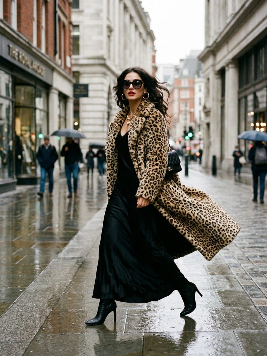 Mob Wife outfit idea 1