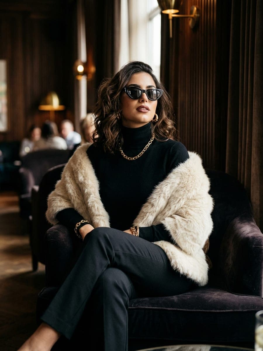 Mob Wife outfit idea 3
