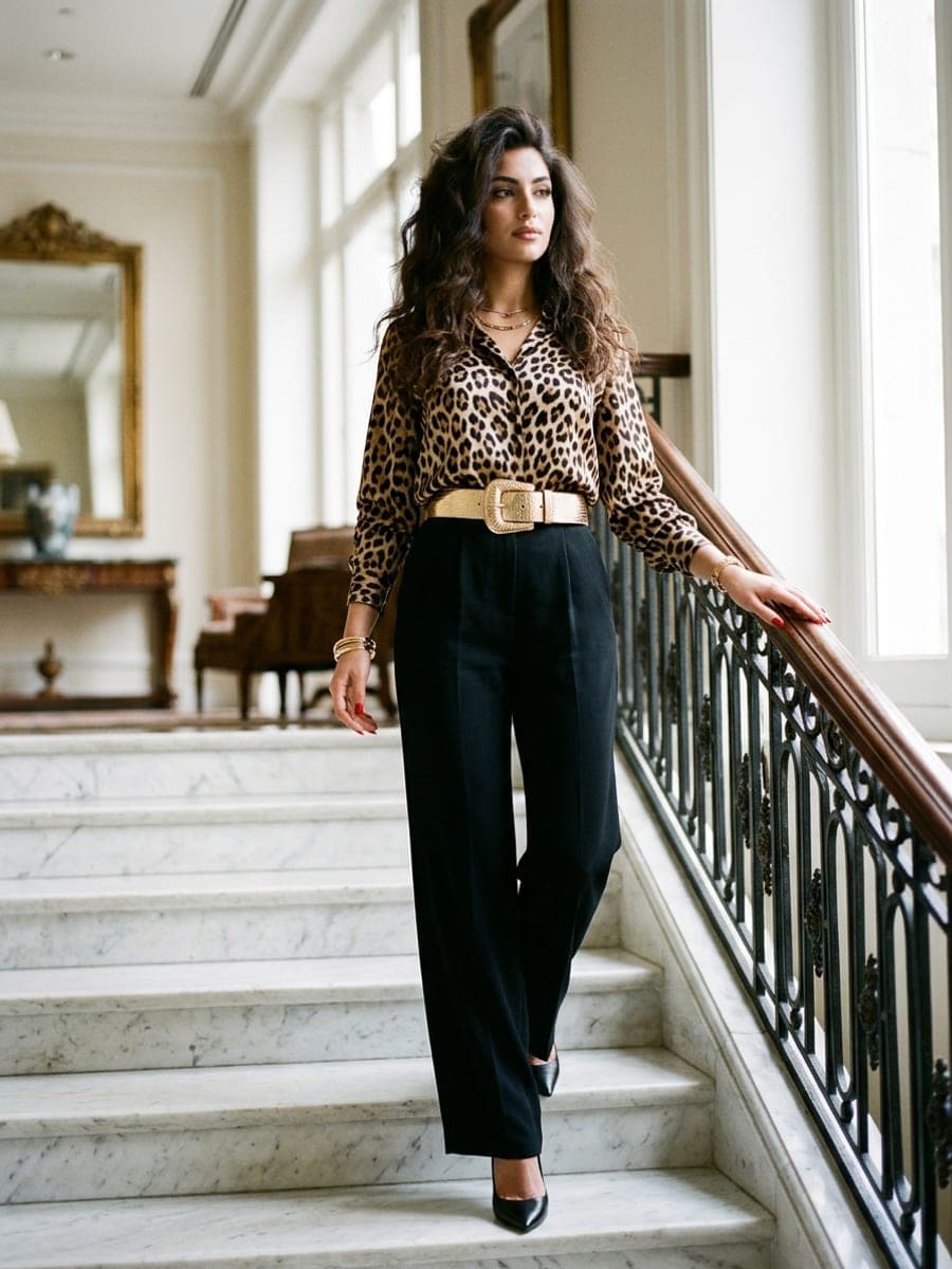 Mob Wife outfit idea 4